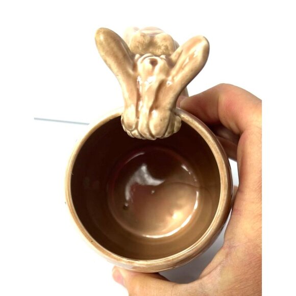 Vintage Art Deco Dorothy Kindell Nude Female Strip Tease Ceramic Art Pottery Mug - Picture 7 of 8